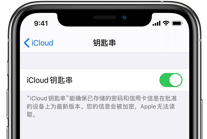 柘荣苹果手机维修分享在 iPhone 上开启 iCloud 钥匙串之后会储存哪些信息 